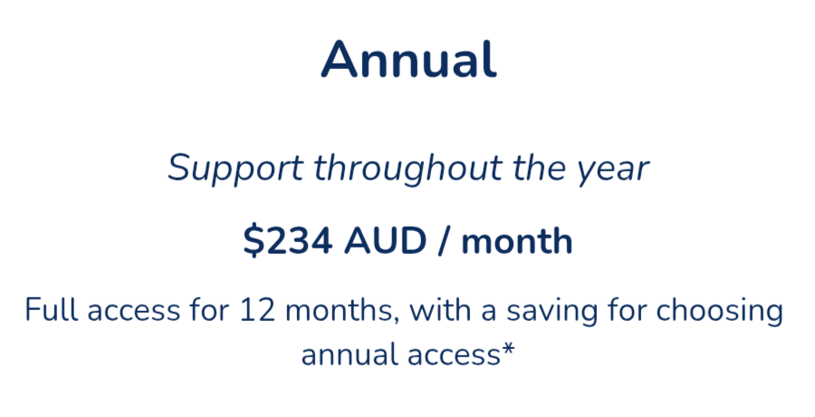 Monthly Membership