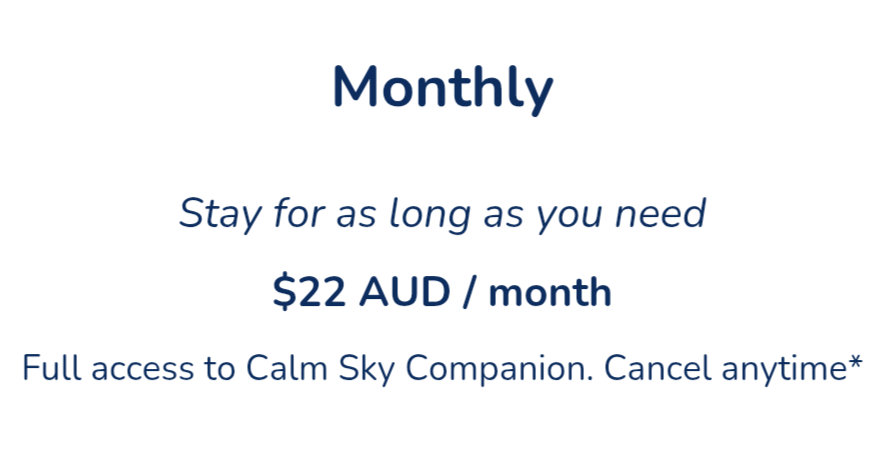 Monthly Membership